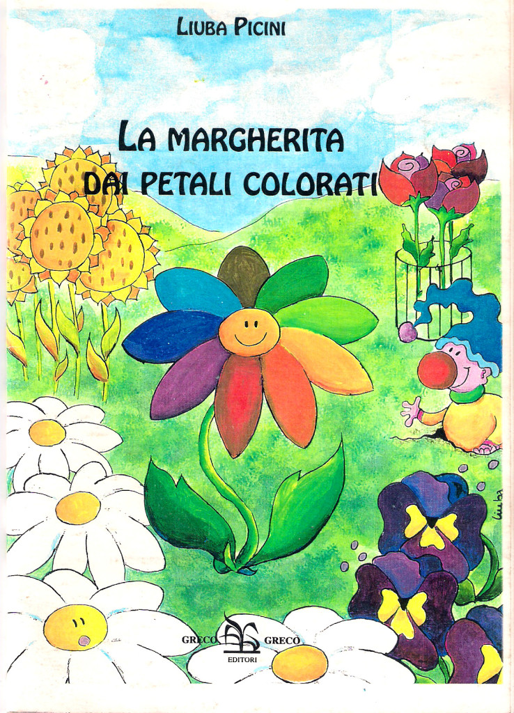 La margherita dai petali colorati book