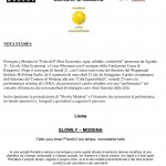 LIUBA - The Slowly Project - Comune di Modena (Modena Municipality), 2007